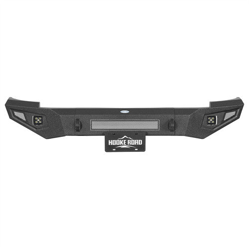 Hooke Road Front Bumper for 2007-2013 Chevy Silverado 1500 2nd Gen | Heavy Duty Replacement | Perfect for Off-Roading & Truck Upgrades