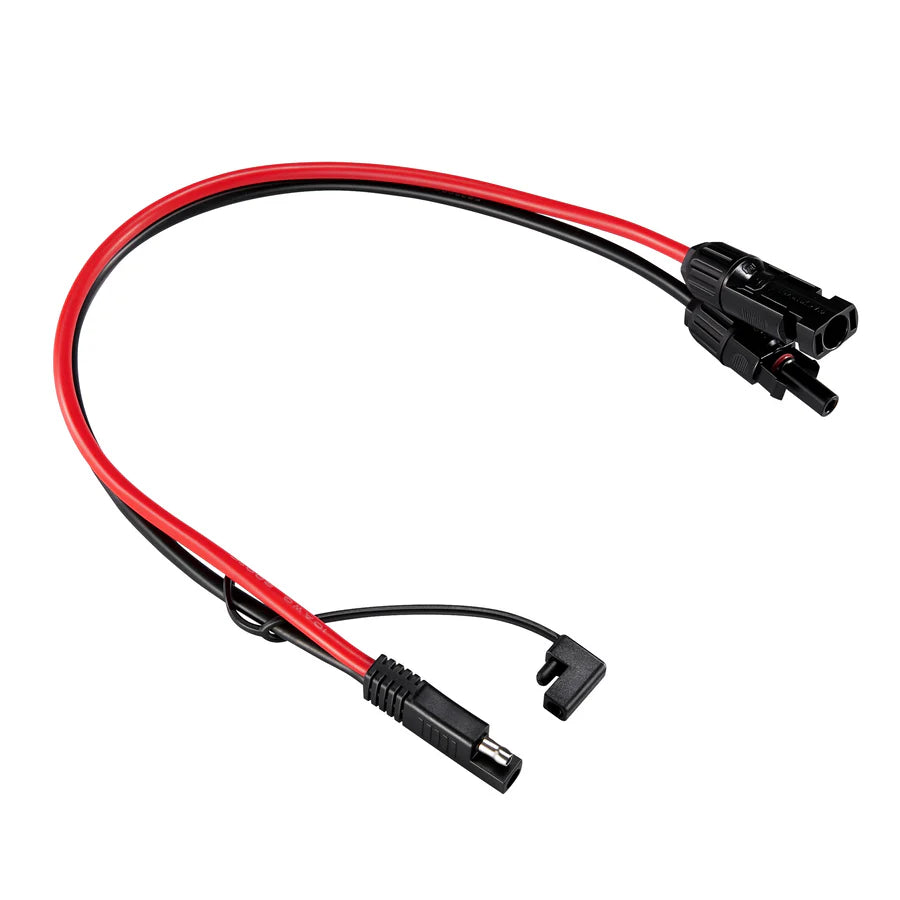 Rich Solar 10AWG Solar Connector to SAE Adapter - High Efficiency Solar Panel Cable Connector for RV, Boat & Off-Grid Power Systems | Weatherproof & Durable Solar Energy Connection Solution