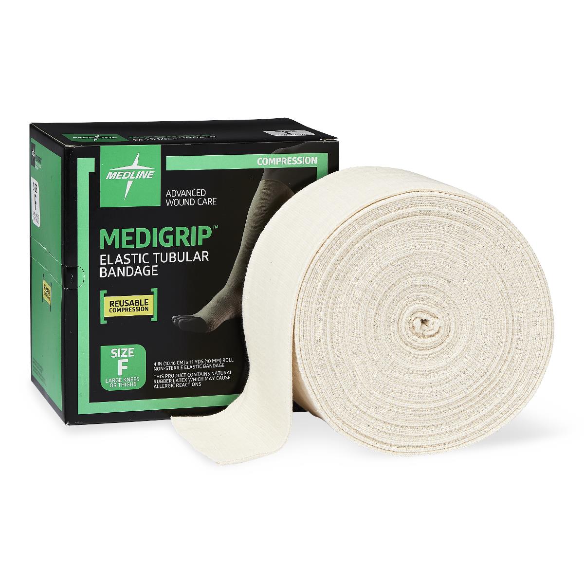 Medigrip Elasticated Tubular Bandage - Breathable Support Bandage for Arms, Legs & Joints (Various Sizes) - Ideal for Sports Injuries, Post-Surgery Recovery & Swelling Relief
