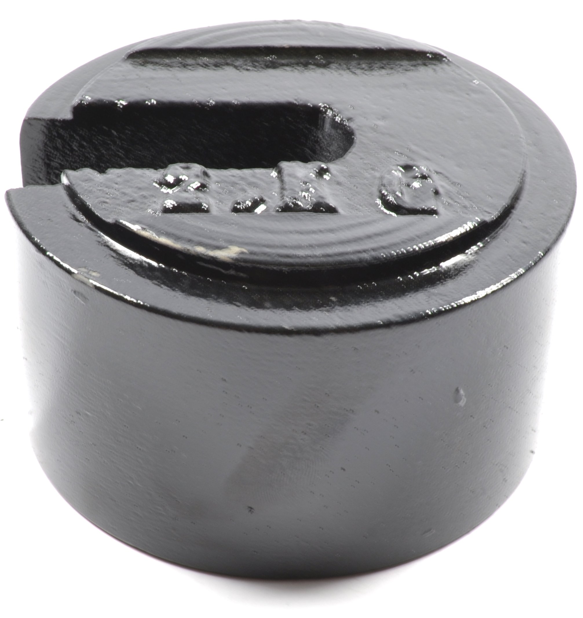 EISCO 2kg Cast Iron Slotted Weight Set - Precision Lab Weights for Science Experiments & Classroom Education