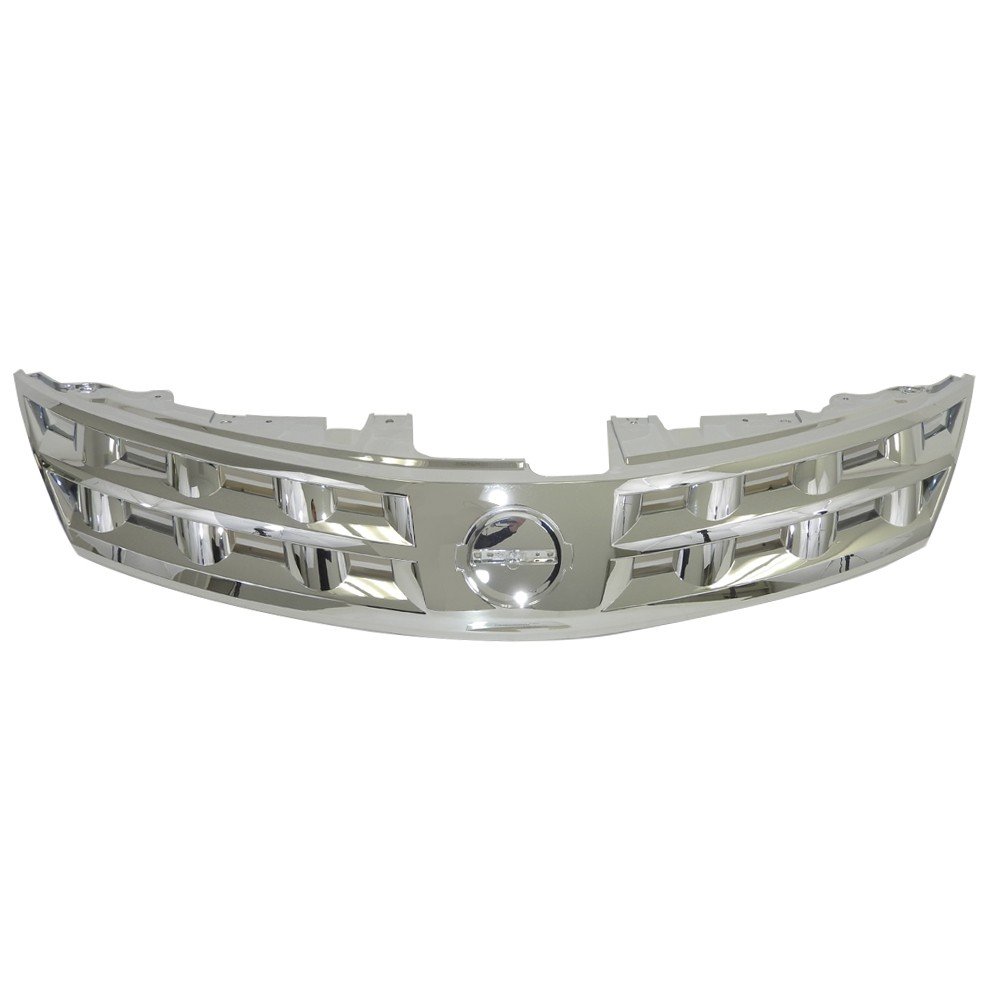 Perfit Liner Front All Chrome Grille Grill Compatible With 2003-2005 NISSAN Murano SUV - Replacement for NI1200200 & 62310CA000 - Upgrade Your Vehicle's Appearance for Car Shows & Daily Driving