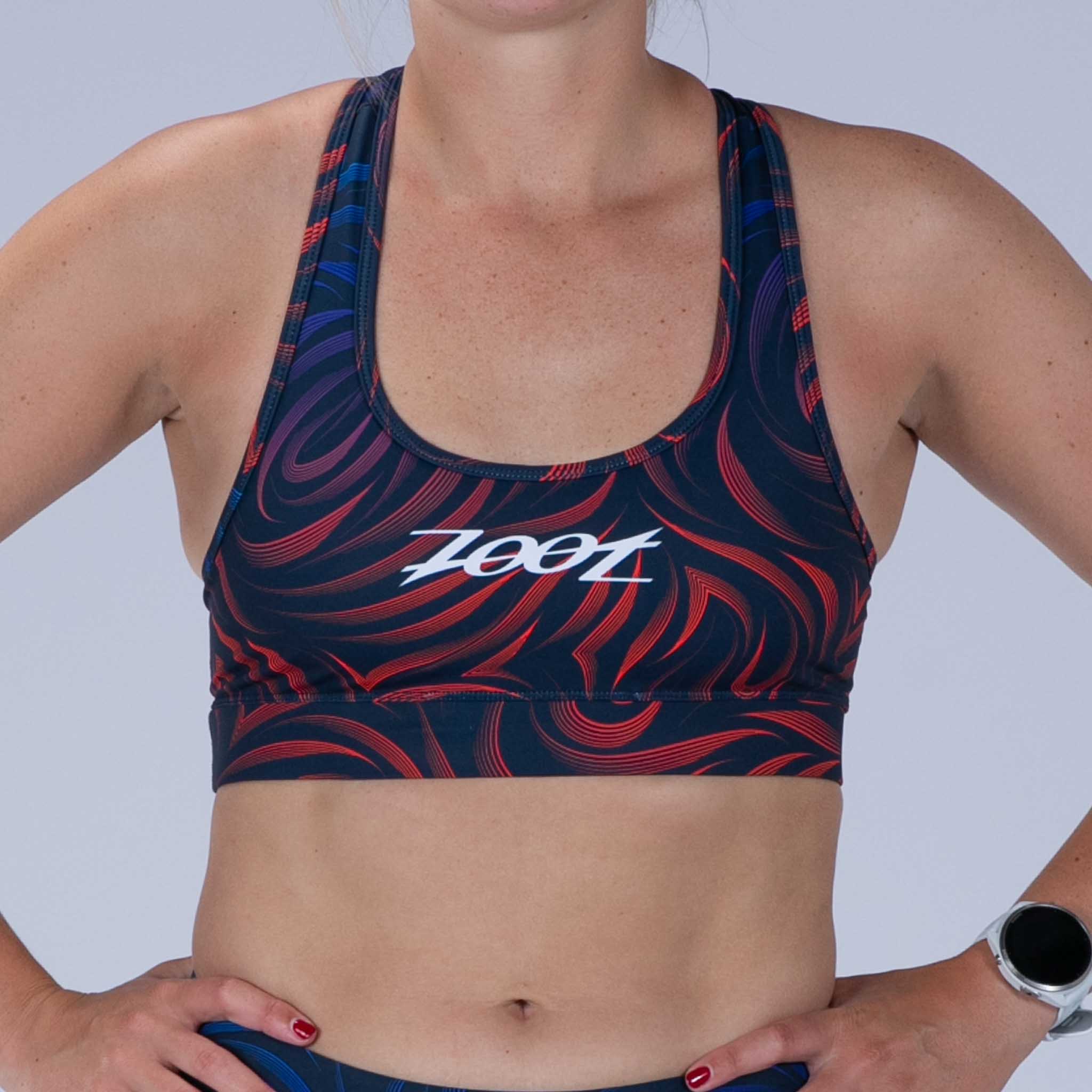 Women's Limited Edition Running Bra - Phoenix | High-Performance Workout Top for Running & Gym | Moisture-Wicking & Breathable Activewear