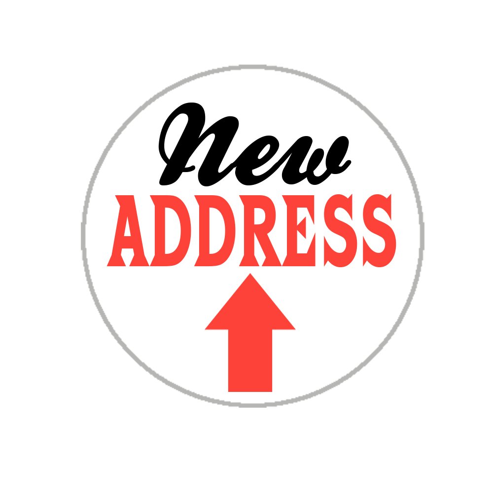 Stonehouse Collection New Address Envelope Seals - 1.2