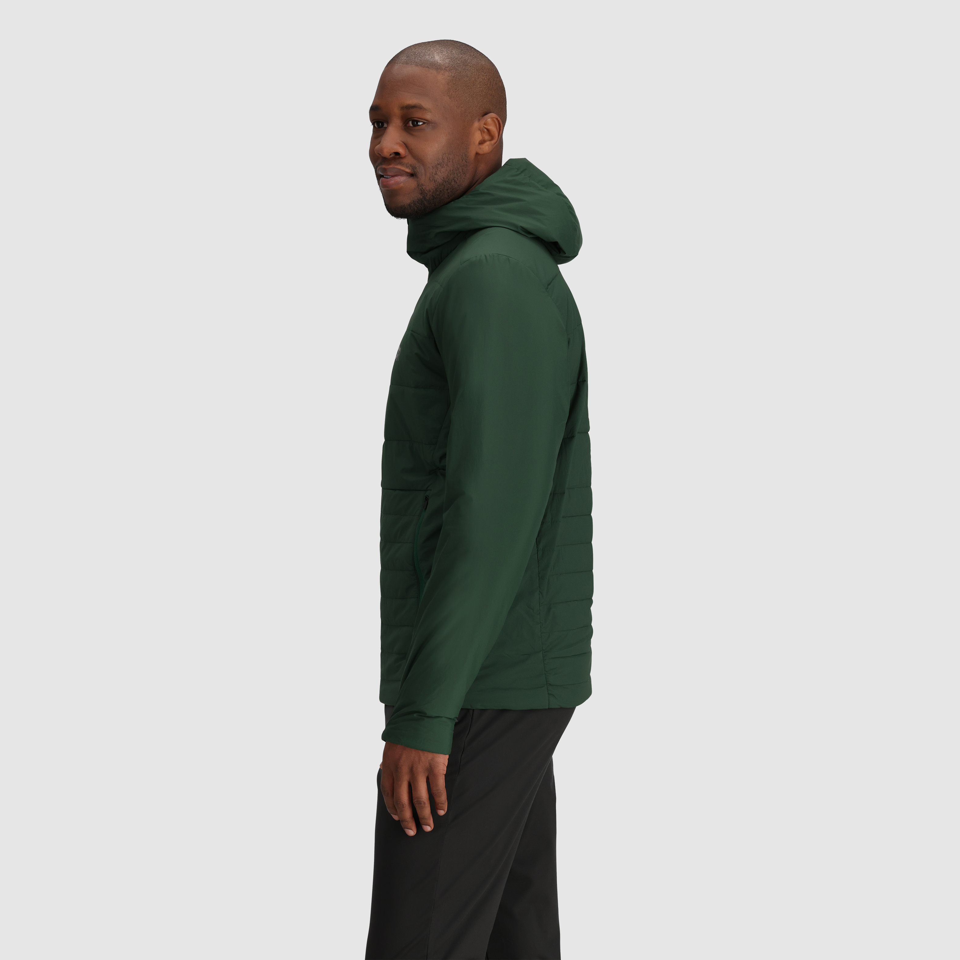 Men's Shadow Insulated Hoodie - Lightweight Winter Jacket with Warm Fleece Lining for Outdoor Activities, Hiking & Casual Wear