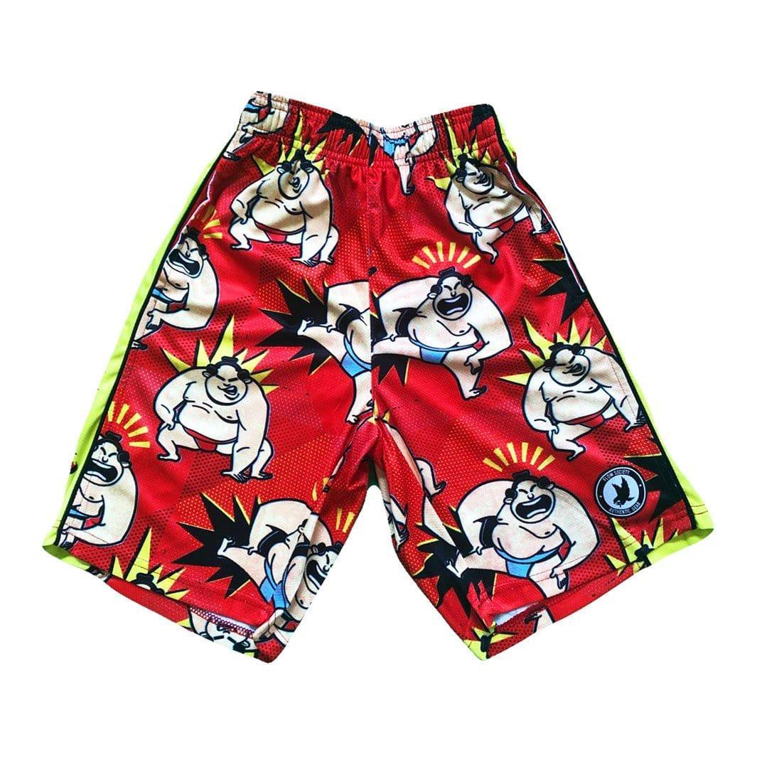 Boys Sumo Flow Attack Shorts - Lightweight & Comfortable for Wrestling, MMA, and Martial Arts Training