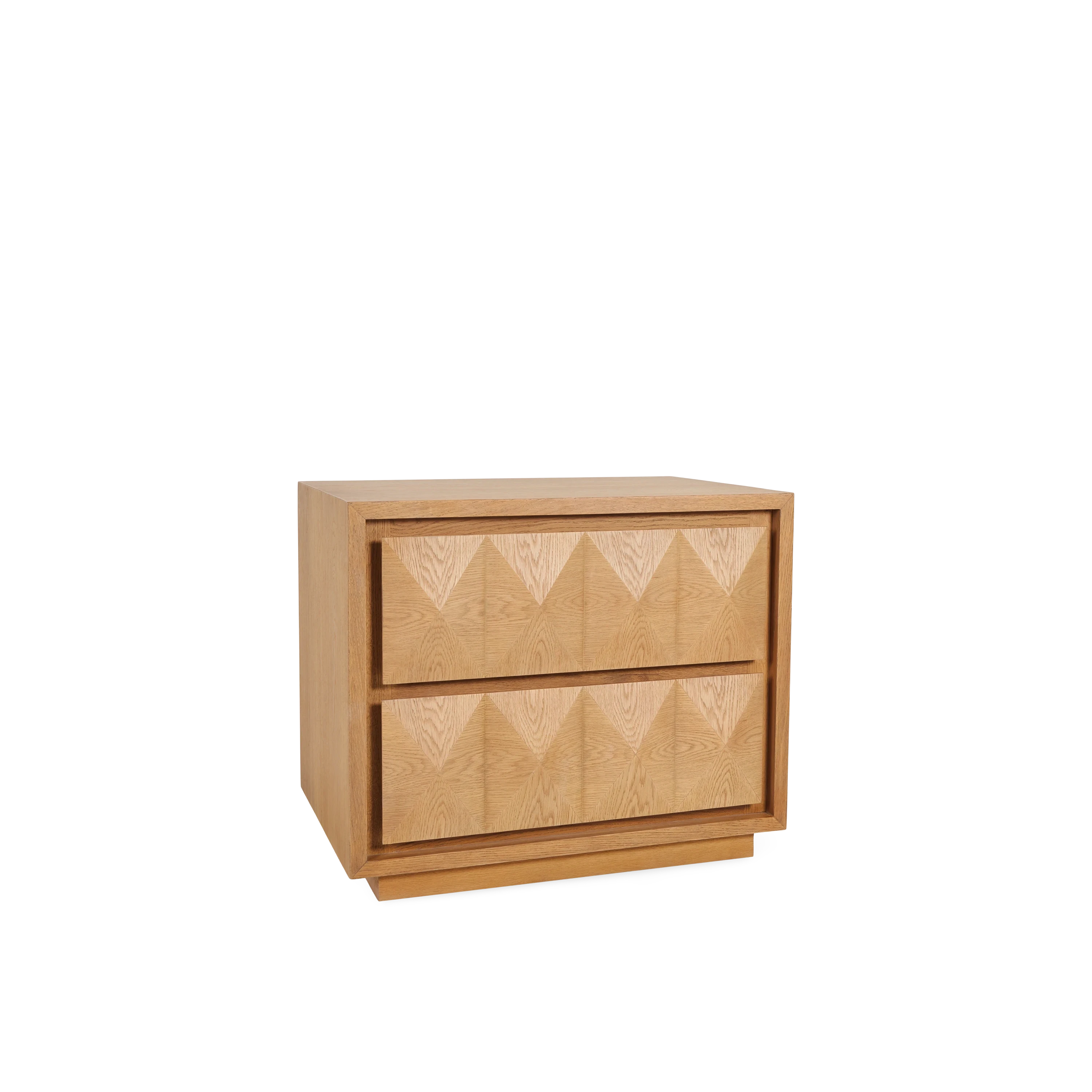 Stylish Bruges Nightstand with Drawer - Modern Bedside Table for Bedroom, Living Room & Guest Room - Perfect for Storage & Decor