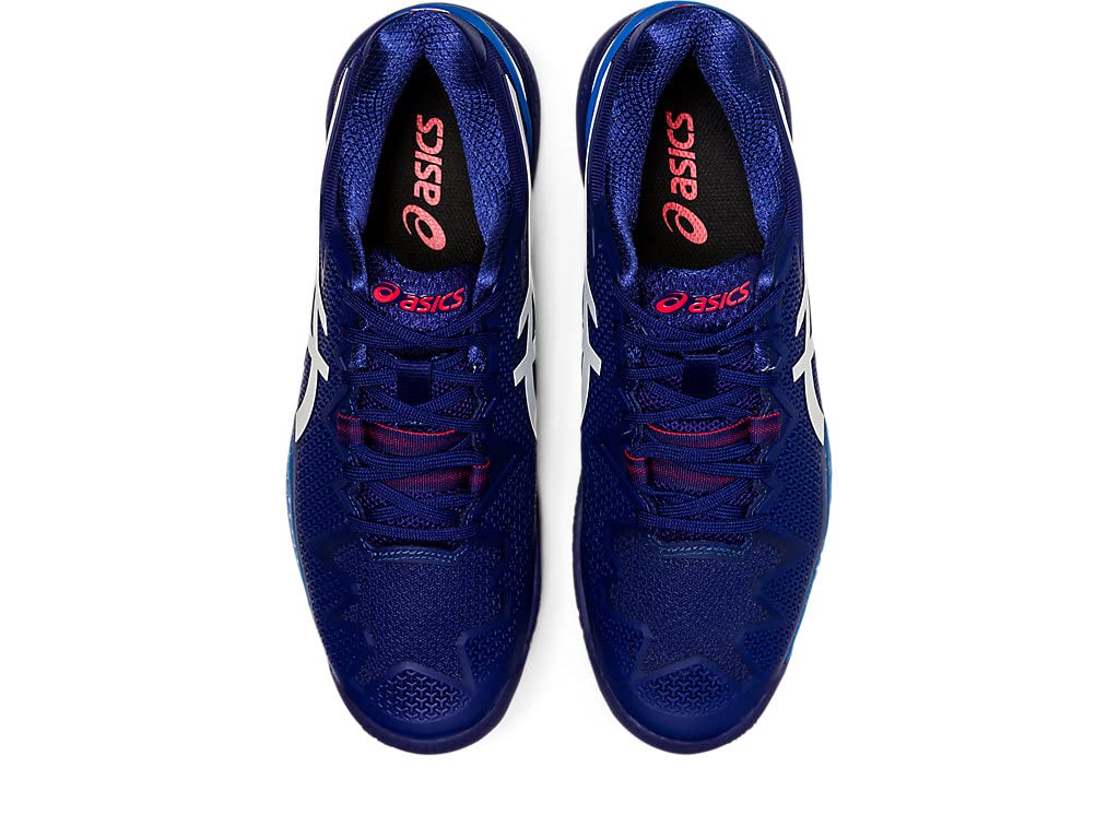 ASICS Men's Gel-Resolution 8 Tennis Shoes - High-Performance Court Sneakers for Stability & Cushioning | Ideal for Competitive Tennis & Indoor Court Sports