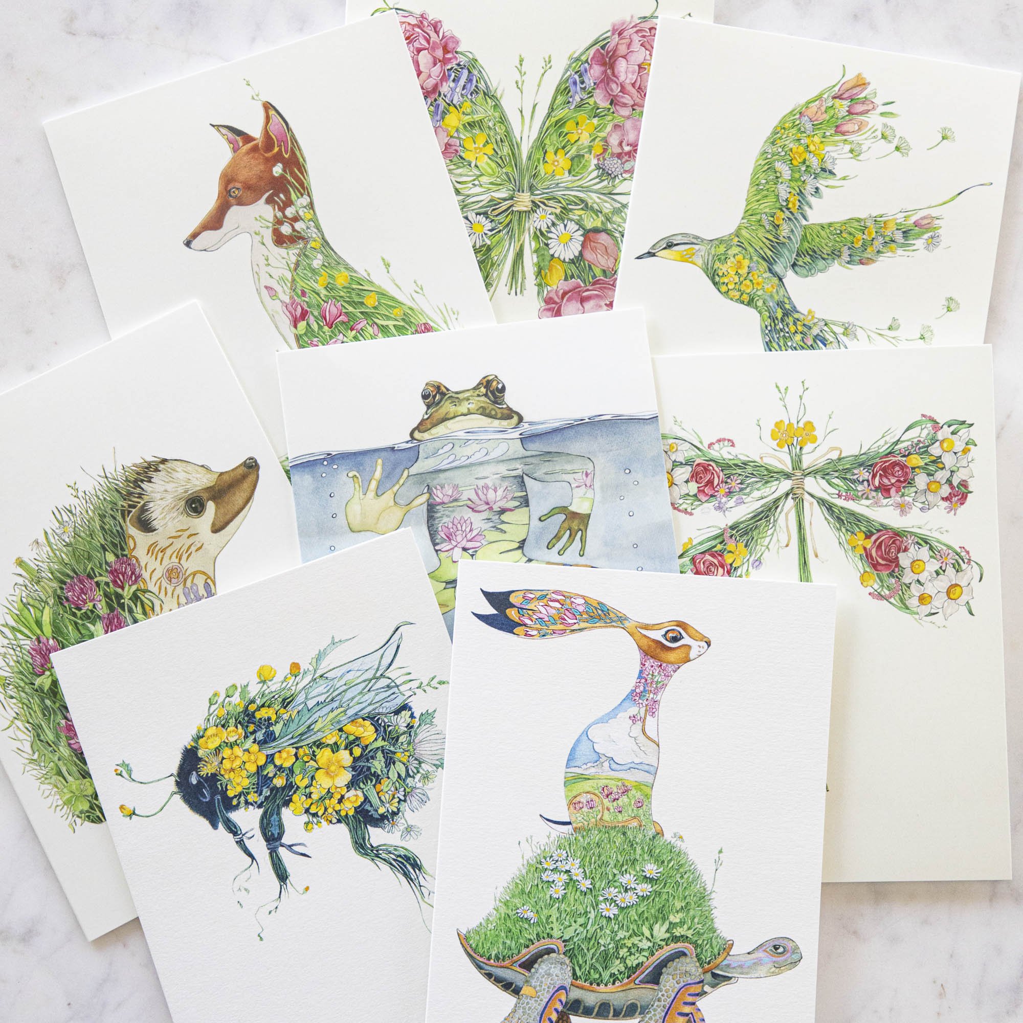 Hedgehog Greeting Cards - Cute Animal Birthday & Thank You Cards for All Occasions - Perfect for Gifts, Parties & Home Decor