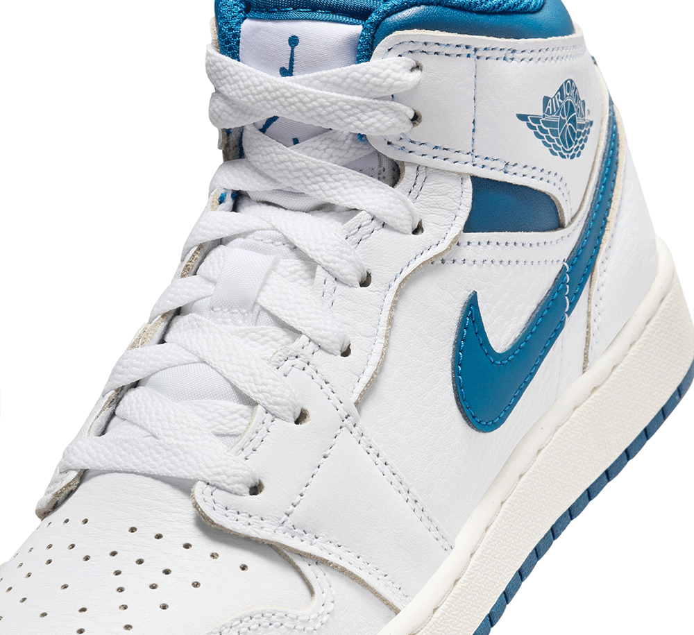 Air Jordan 1 Mid SE (GS) Basketball Shoes for Kids - Stylish High-Top Sneakers for School, Sports & Casual Wear