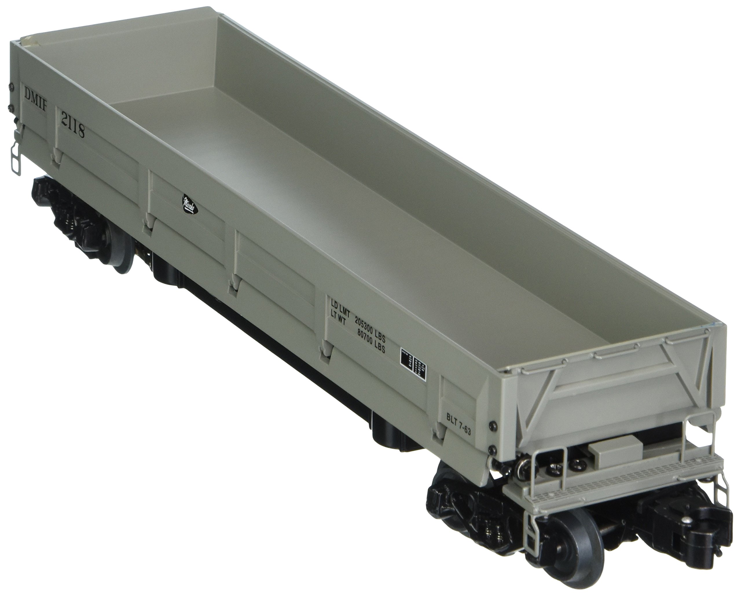 Williams by Bachmann DMIR O Scale Operating Coal Dump Car - Model Train Accessory for Realistic Railroad Scenery & Mining Layouts