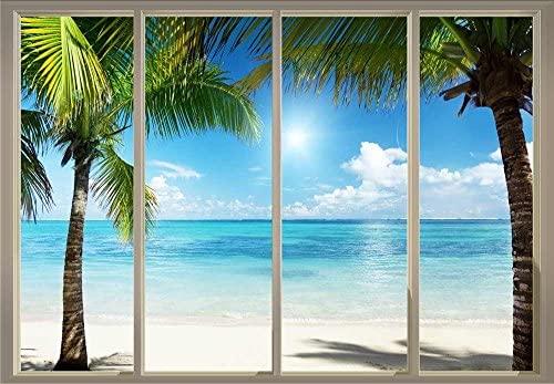 Palm Trees on an Island