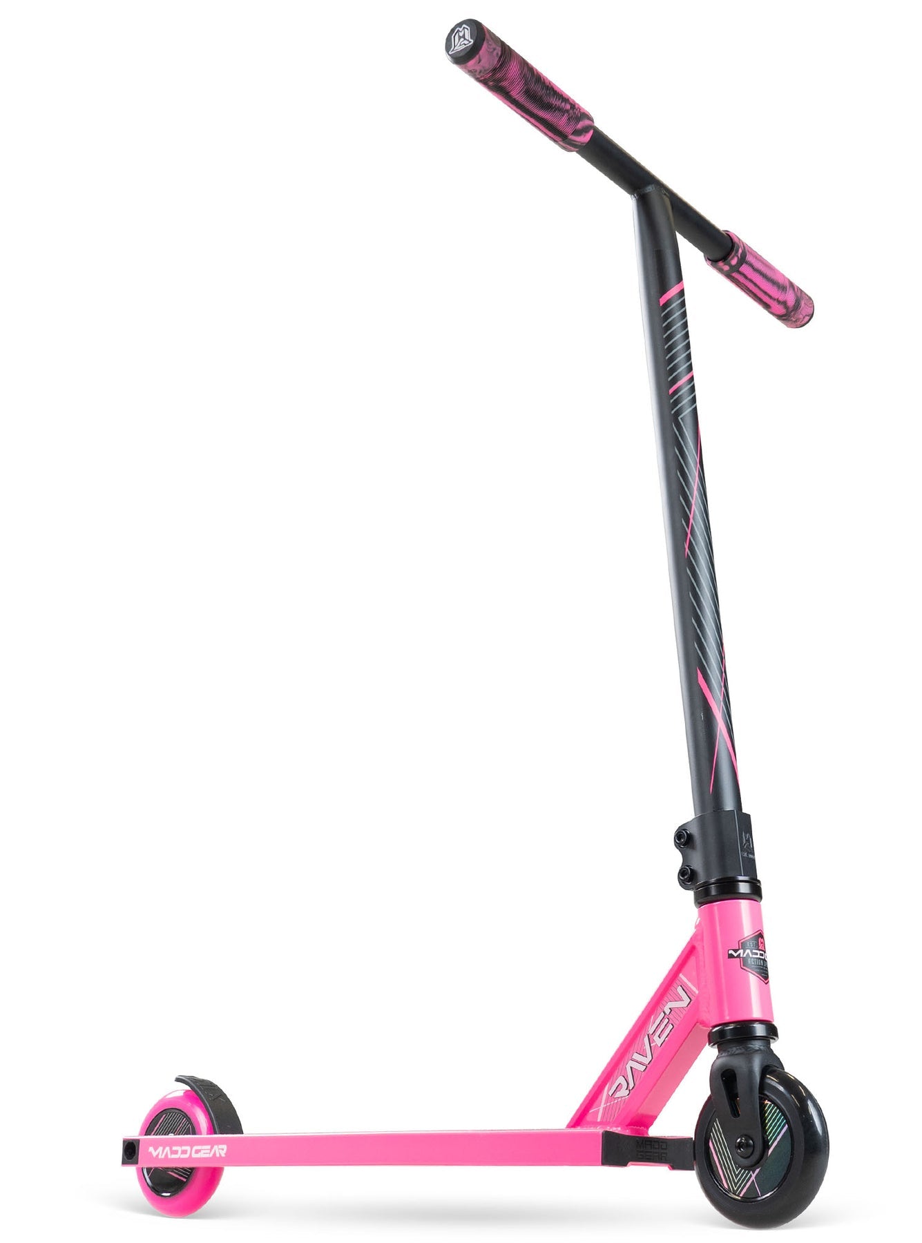 Madd Gear Pro Scooter Raven - High Performance Kick Scooter for Kids & Teens - Perfect for Tricks, Stunts & Outdoor Riding at Parks & Skateparks