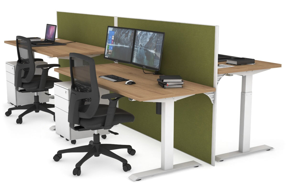 Height Adjustable 4-Person Workbench – 47