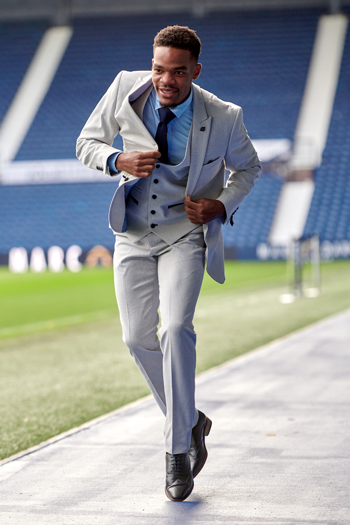 WBA Collection Bromley Suit - Premium Football Suit Worn by Grady Diangana | Perfect for Matchdays, Fan Events & Football Enthusiasts