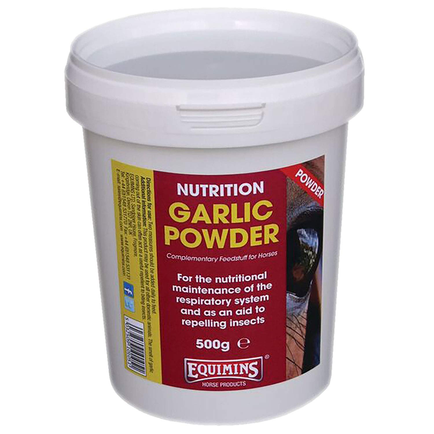 Equimins Premium Garlic Powder for Horses - 3kg Refill Bag | Natural Horse Nutrition & Immune Support Supplement | Ideal for Feed Mixing & Daily Diet Enhancement