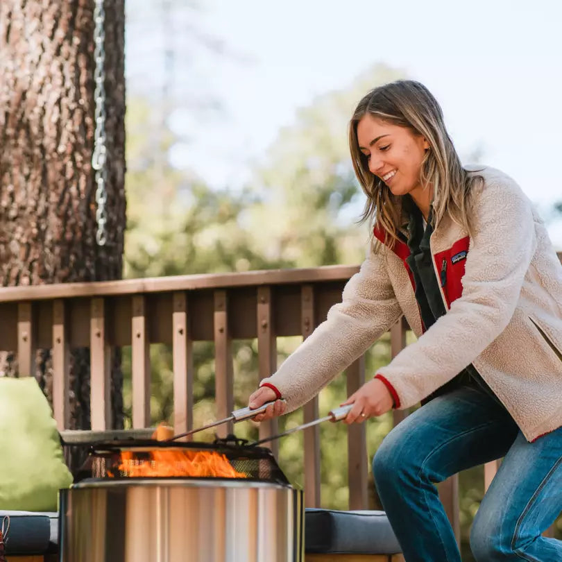 Solo Stove Shield Ranger SSRAN SHIELD - Windproof Fire Pit Accessory for Camping, Backyard, and Outdoor Adventures