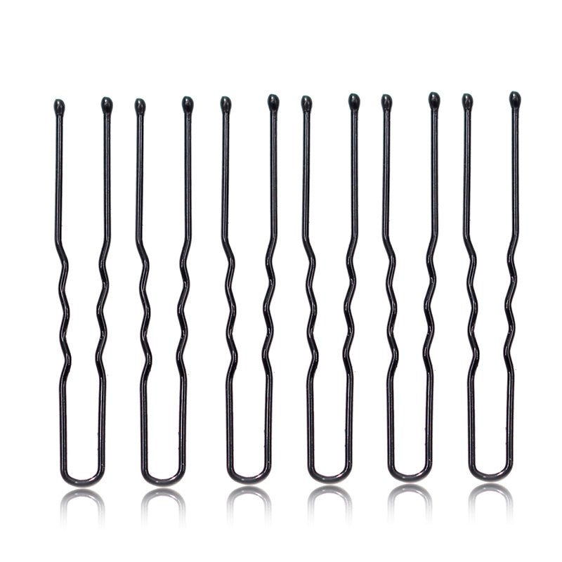 U Shape Hairpins for Women - Strong Hold Hair Clips for Updos, Buns & Ponytails - Perfect for Weddings, Parties & Everyday Styling