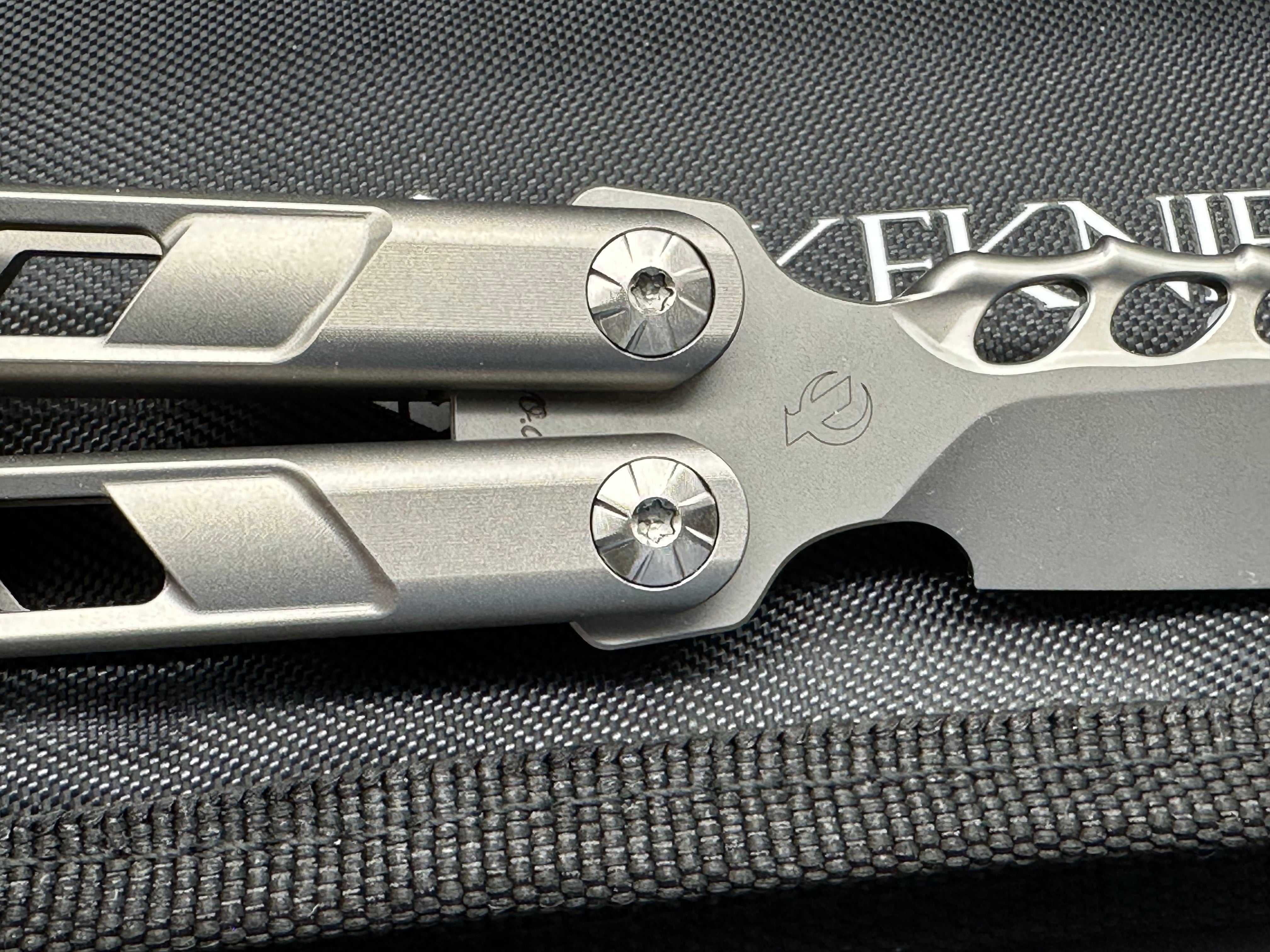 Rike Alien TB05 Limited Edition Butterfly Balisong Knife - Only 20 Made - Perfect for Collectors, EDC & Flipping Tricks