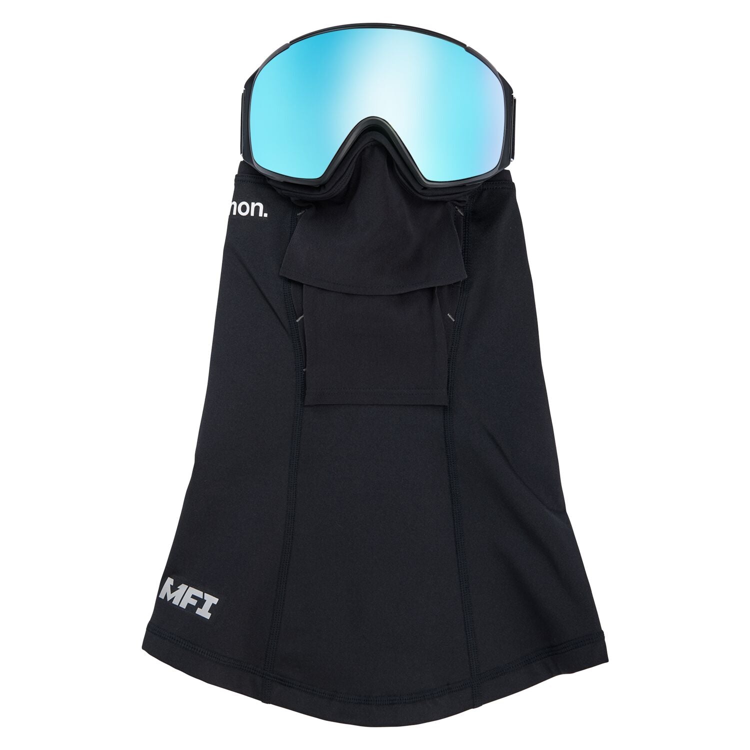Anon M4S Toric Snowboard Goggles - Black with Perceive Variable Blue Lens - Anti-Fog & UV Protection for Skiing & Snowboarding