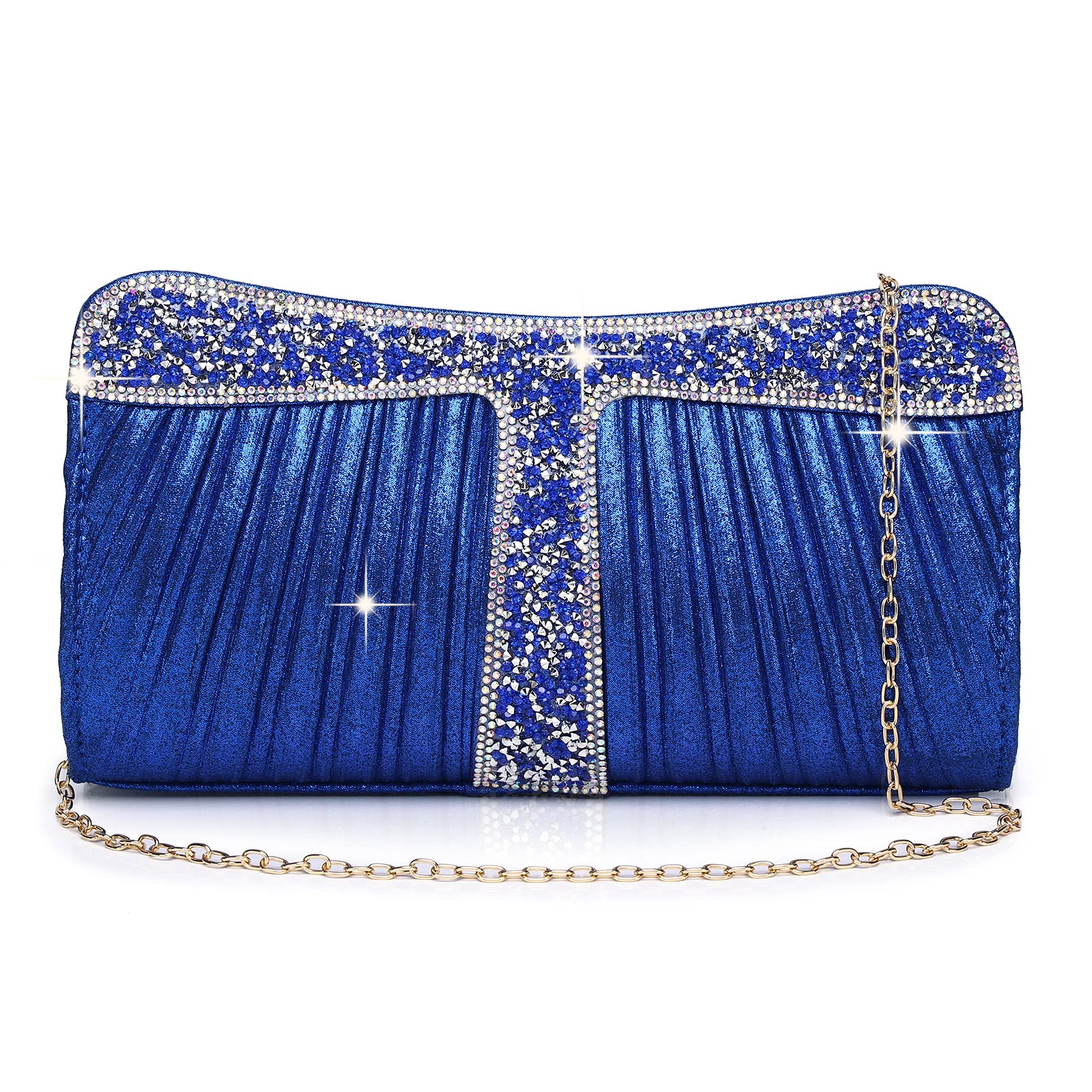 Elegant Rhinestone Clutch Purse for Women - Wedding, Bridal, Prom, Formal & Cocktail Party Handbag | Perfect for Evening Events, Date Nights & Special Occasions