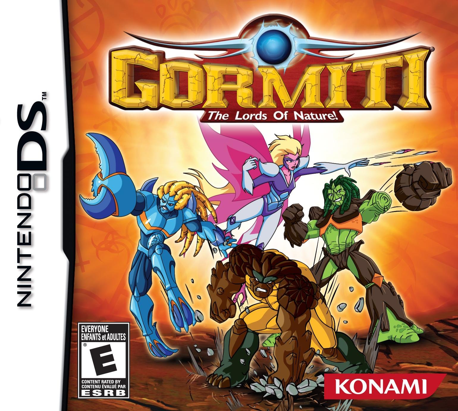 Gormiti: The Lords of Nature! - Nintendo DS Game | Action-Adventure RPG for Kids | Perfect for Travel & Family Game Nights