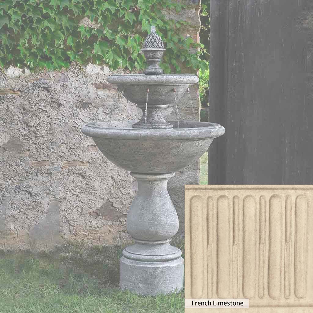 Campania International Charente Fountain - Classic Outdoor Garden Water Fountain for Patio, Yard & Landscaping | Perfect for Backyard Decor, Zen Meditation & Relaxation