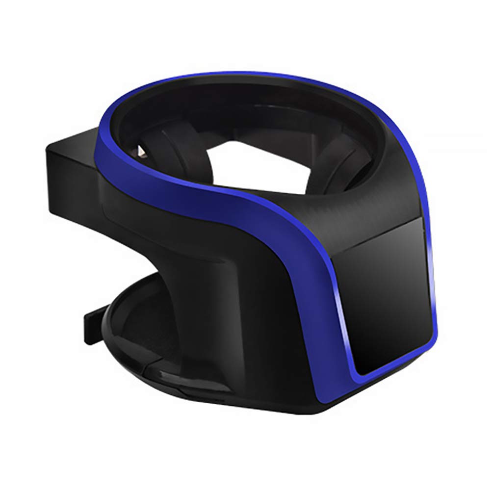 VICASKY Universal Car Cup Holder & AC Vent Drink Bottle Bracket - Phone Stand for Vehicle, Truck, Van (Blue) | Perfect for Road Trips, Commuting & Hands-Free Driving