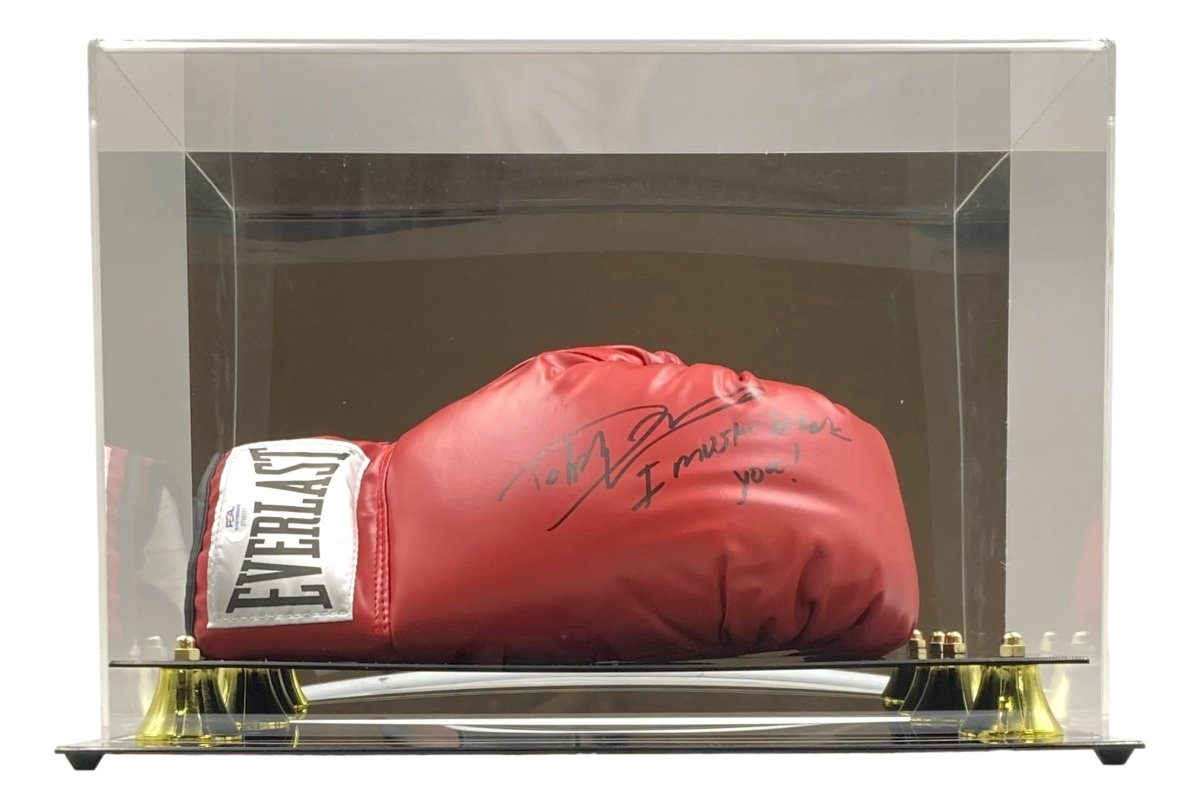 Dolph Lundgren Signed Everlast Boxing Gloves - 
