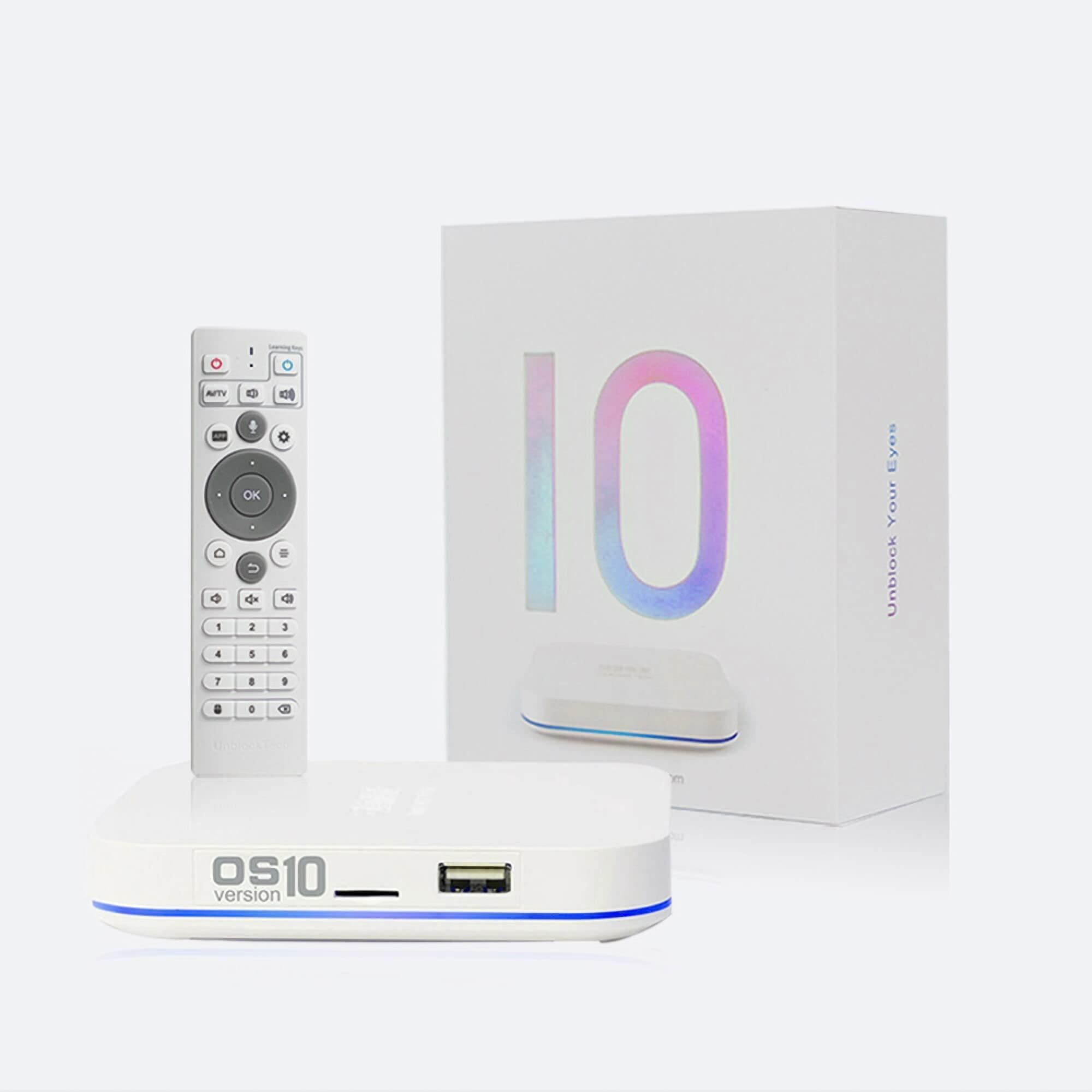 Unblock Tech UBOX10 PRO MAX 2023 Android TV Box - 10th Generation Chinese Streaming Media Player for Live TV, Movies & Shows - Perfect for Home Entertainment & Overseas Chinese Viewing