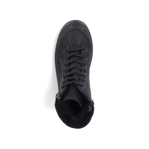 Rieker 74244 Black Women's Comfortable Casual Shoes - Perfect for Work, Walking & Everyday Wear
