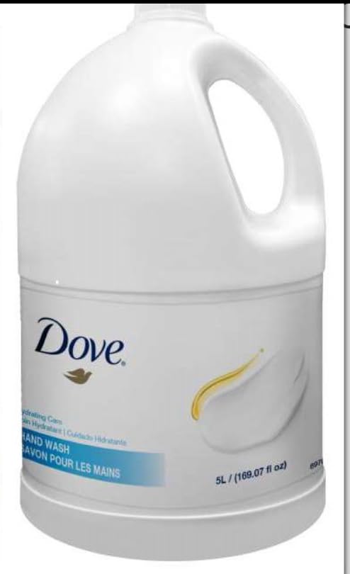 Dove PRO Hand Wash Deep Nourishing 5L - Moisturizing Liquid Soap for Dry Skin | Ideal for Homes, Salons & Healthcare Facilities