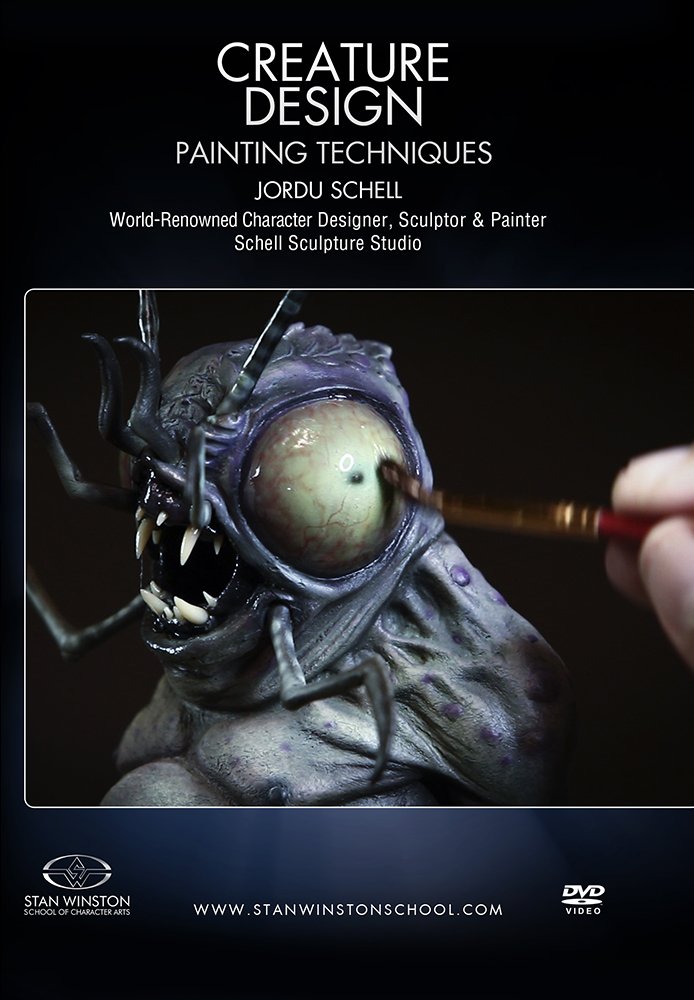Creature Design - Professional Maquette Painting Techniques for Sculptors & Model Makers | Fantasy Art, Movie Props & Collectible Figures