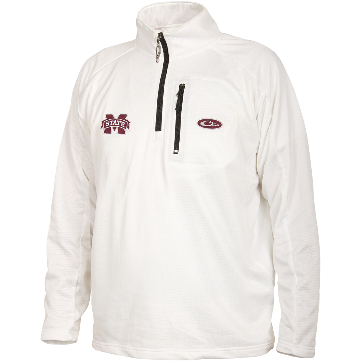 Mississippi State Bulldogs Breathelite 1/4 Zip Pullover - Lightweight Performance Fleece Jacket for Men & Women - Perfect for Game Day, Tailgating & Outdoor Activities