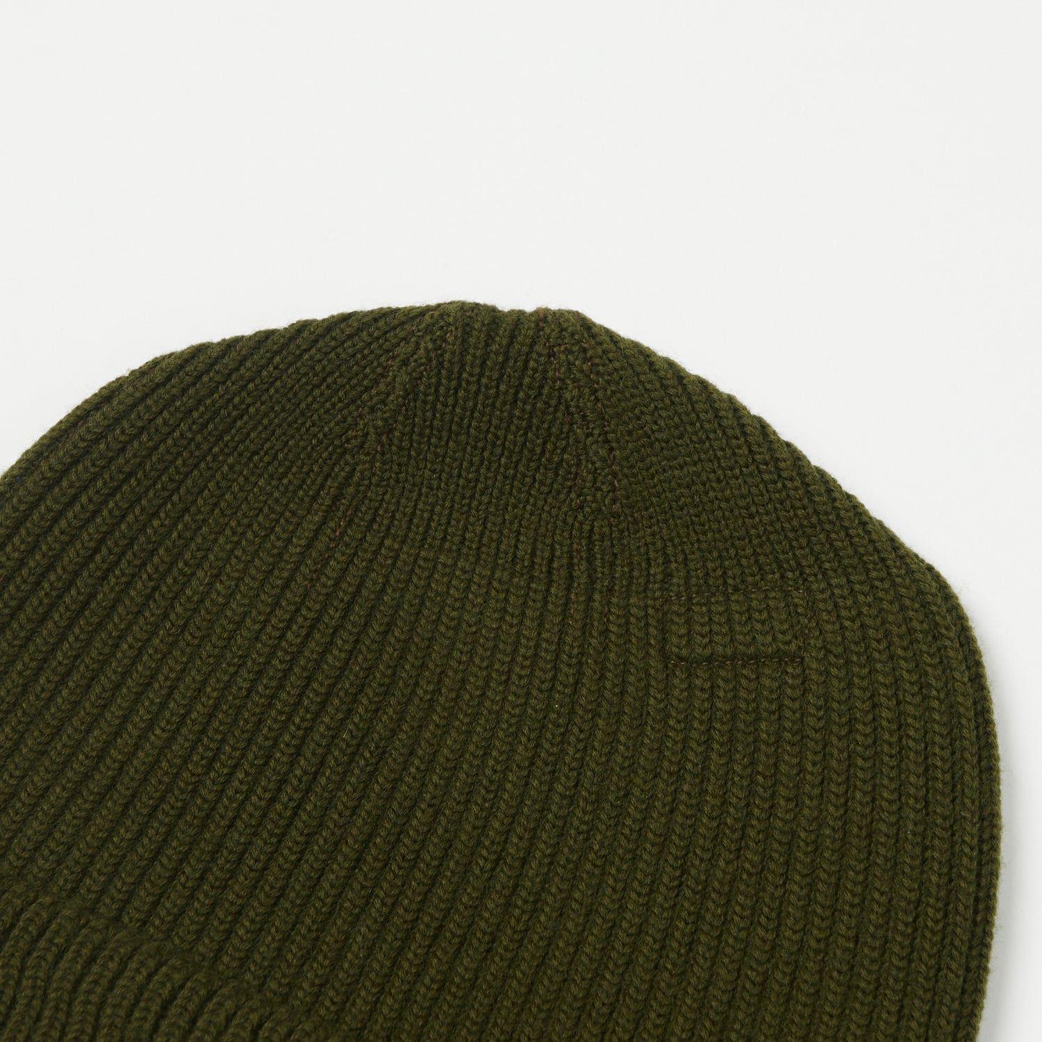 Buzz Rickson's A-4 Knit Mechanic Watch Cap - Olive Green Military-Style Beanie for Cold Weather & Outdoor Activities