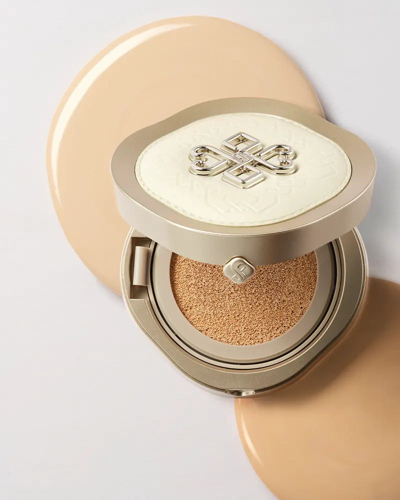 Flawless Jade Breathable Longwear Cushion Foundation - Lightweight Oil Control & Full Coverage Makeup for All-Day Wear | Perfect for Daily Use, Travel & Special Occasions