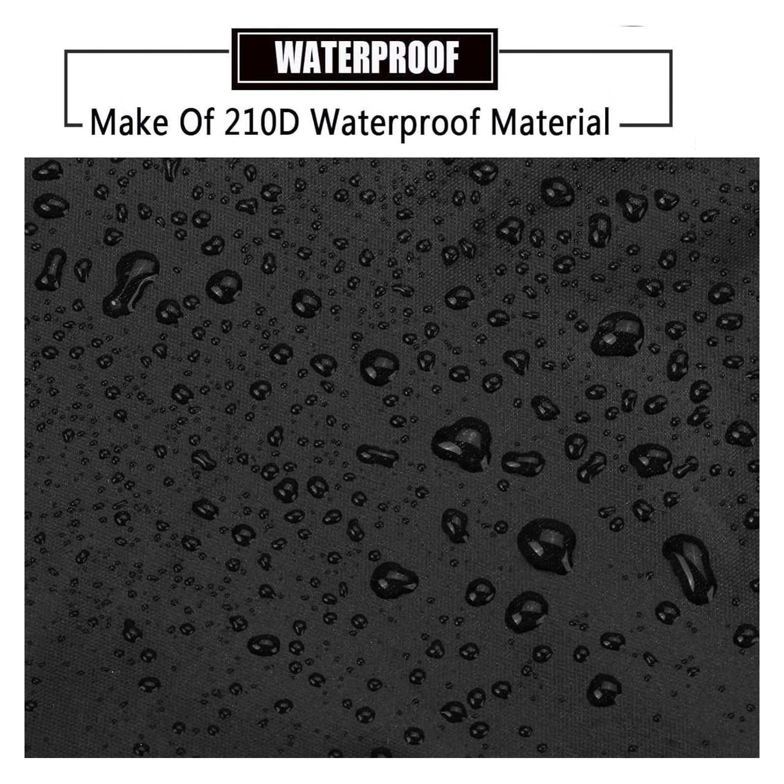 210D Oxford Waterproof RV Roof Cover - Foldable, Easy to Clean Camper & Utility Trailer Storage Cover (11m×3m, Grey) | Perfect for Outdoor Camping, Travel & Winter Protection