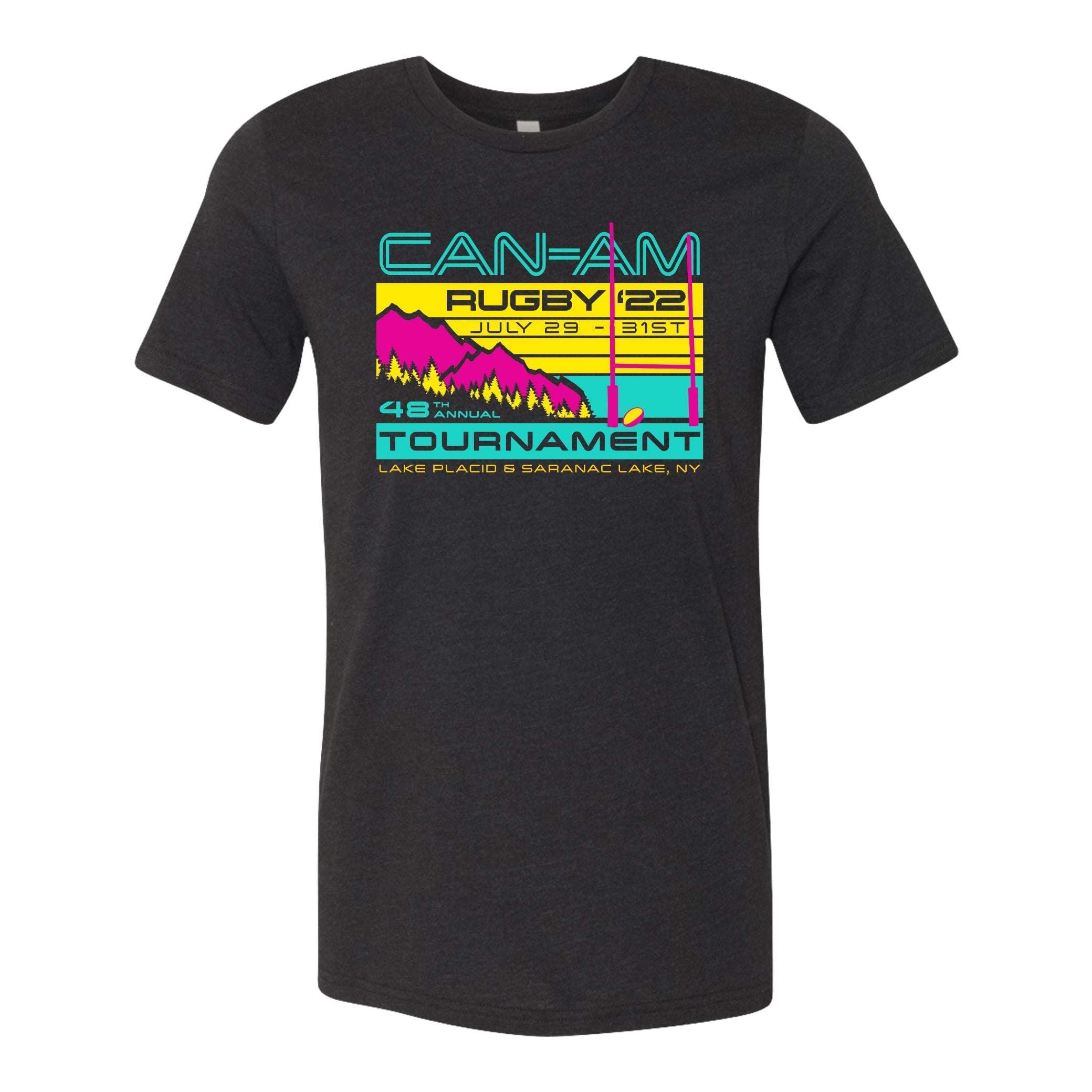 2022 Can Am Tournament T-Shirt - Men's Comfortable Cotton Tee for Sports, Casual Wear & Outdoor Activities