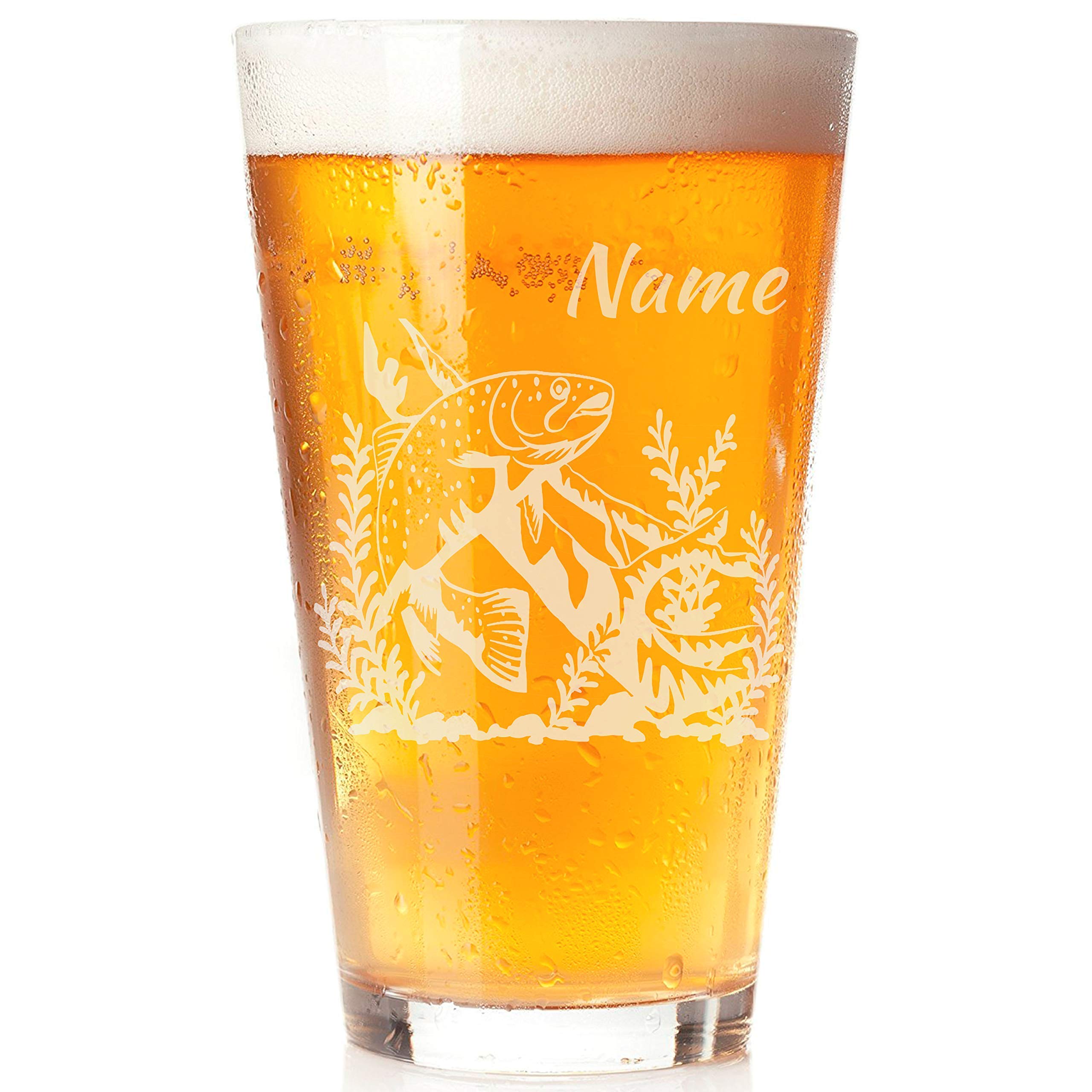 Premium Fish Pint for Fly Fishing & Anglers – Ideal for Camping, Outdoor Fishing & Trawling Adventures – Perfect Gift for Sportsmen & Outdoors Enthusiasts (Men & Women)