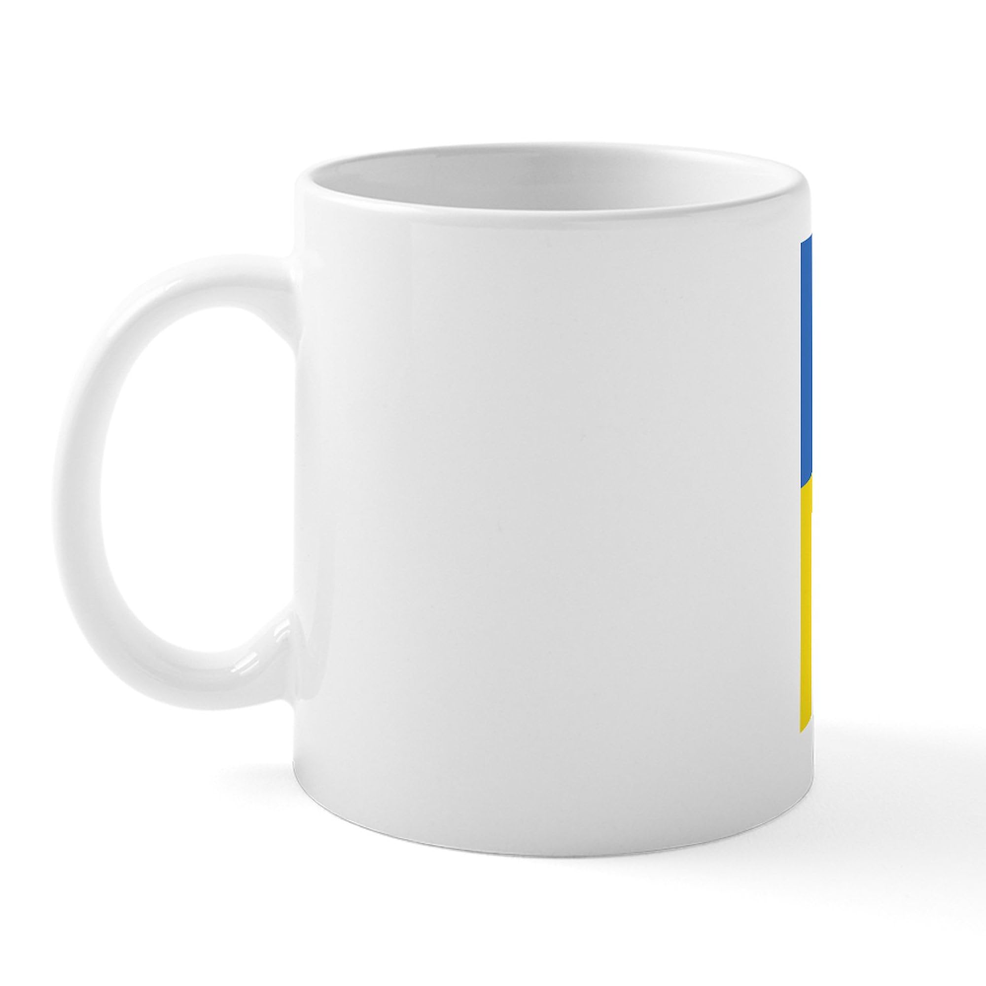 Ukraine Flag Ceramic Coffee Mug 11 oz (325 ml) - Perfect for Home, Office & Gifts | CafePress