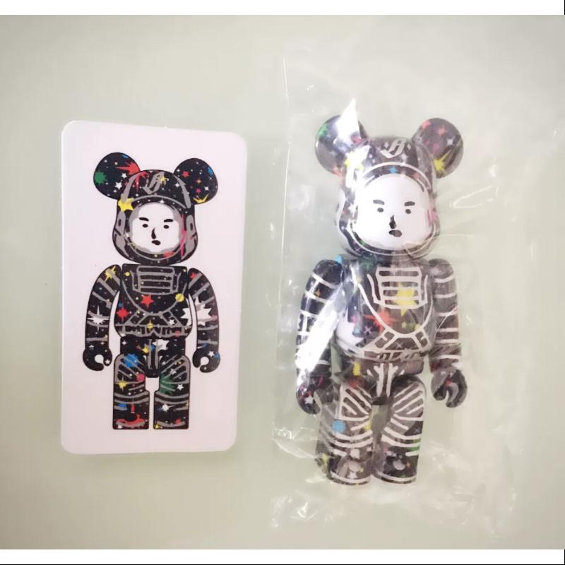 Bearbrick Series 41 ARTIST Billionaire Boys Club BBC 100% Collectible Figure - Limited Edition Vinyl Art Toy for Display & Collection, Perfect for Home Decor, Office Decoration, and Gift for Anime Fans