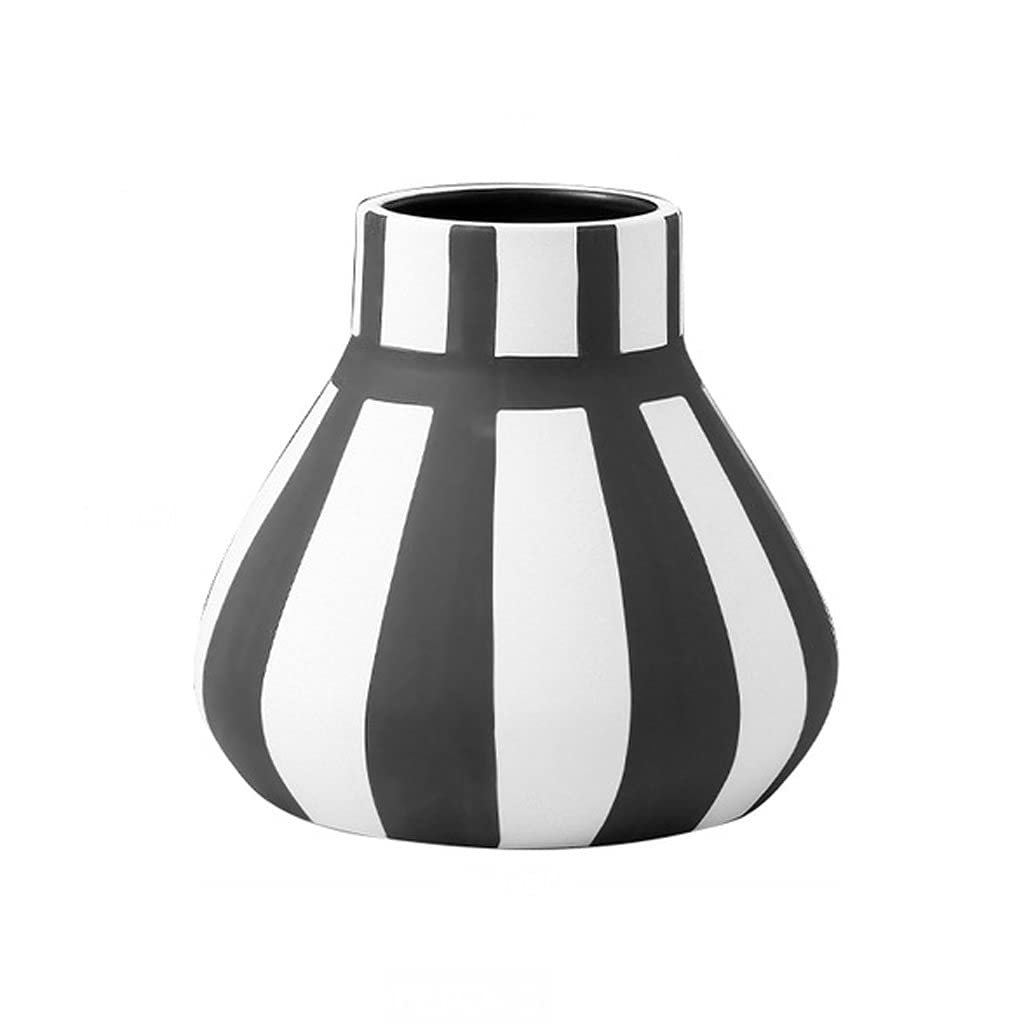 Laimiao Modern Ceramic Vase for Home Decor - Elegant Hydroponic Flower Vase for Living Room, Dining Table, Office Desk | Perfect for Fresh Flowers, Artificial Arrangements & Interior Design (Color: 1)