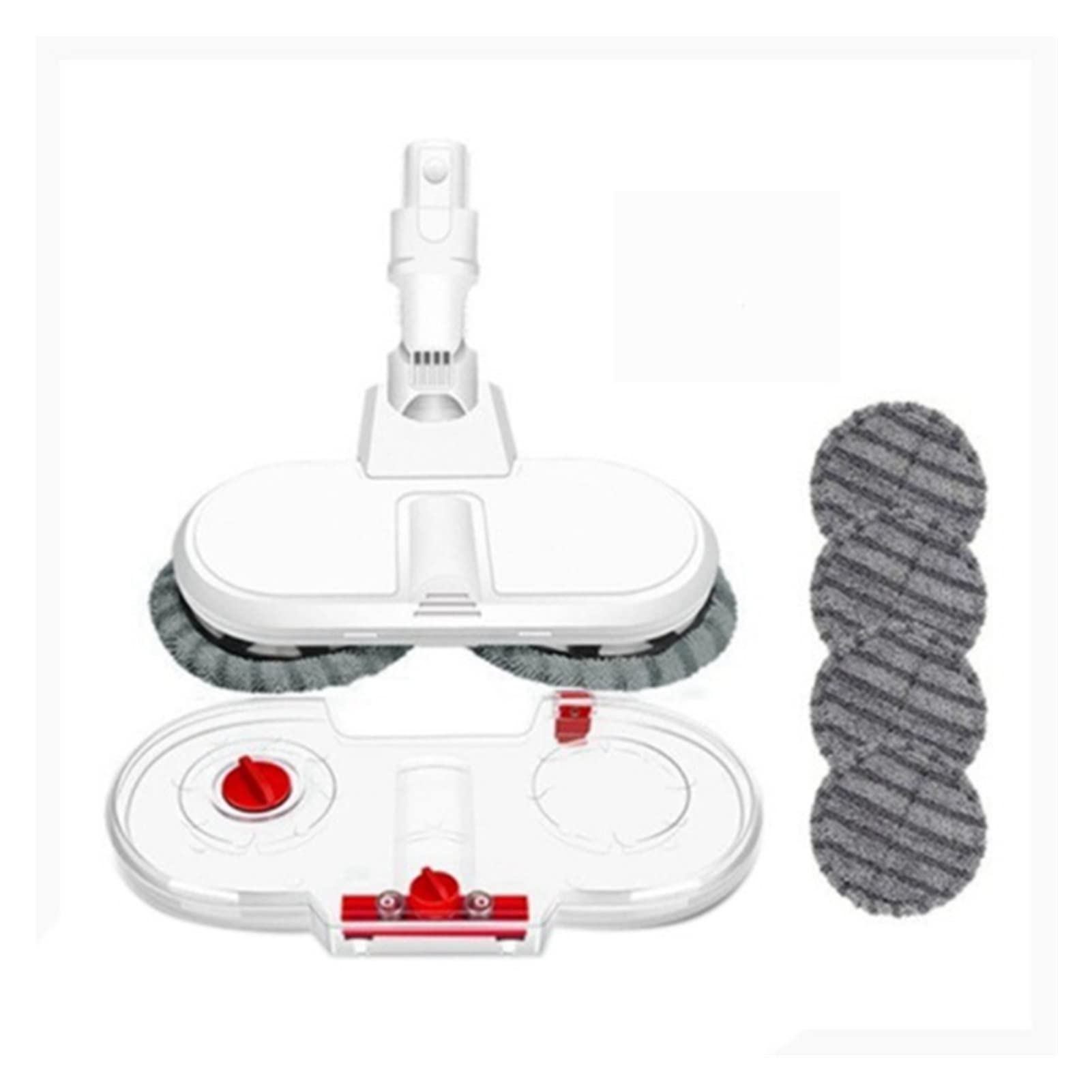MATTLEY Electric Mopping Head for Xiaomi Dreame V8 V9 V9B V10 V11 - Wet & Dry Sweeping Robot Vacuum Cleaner Accessories with Electric Brush - Perfect for Hardwood Floors & Tile Cleaning (Photo Color)