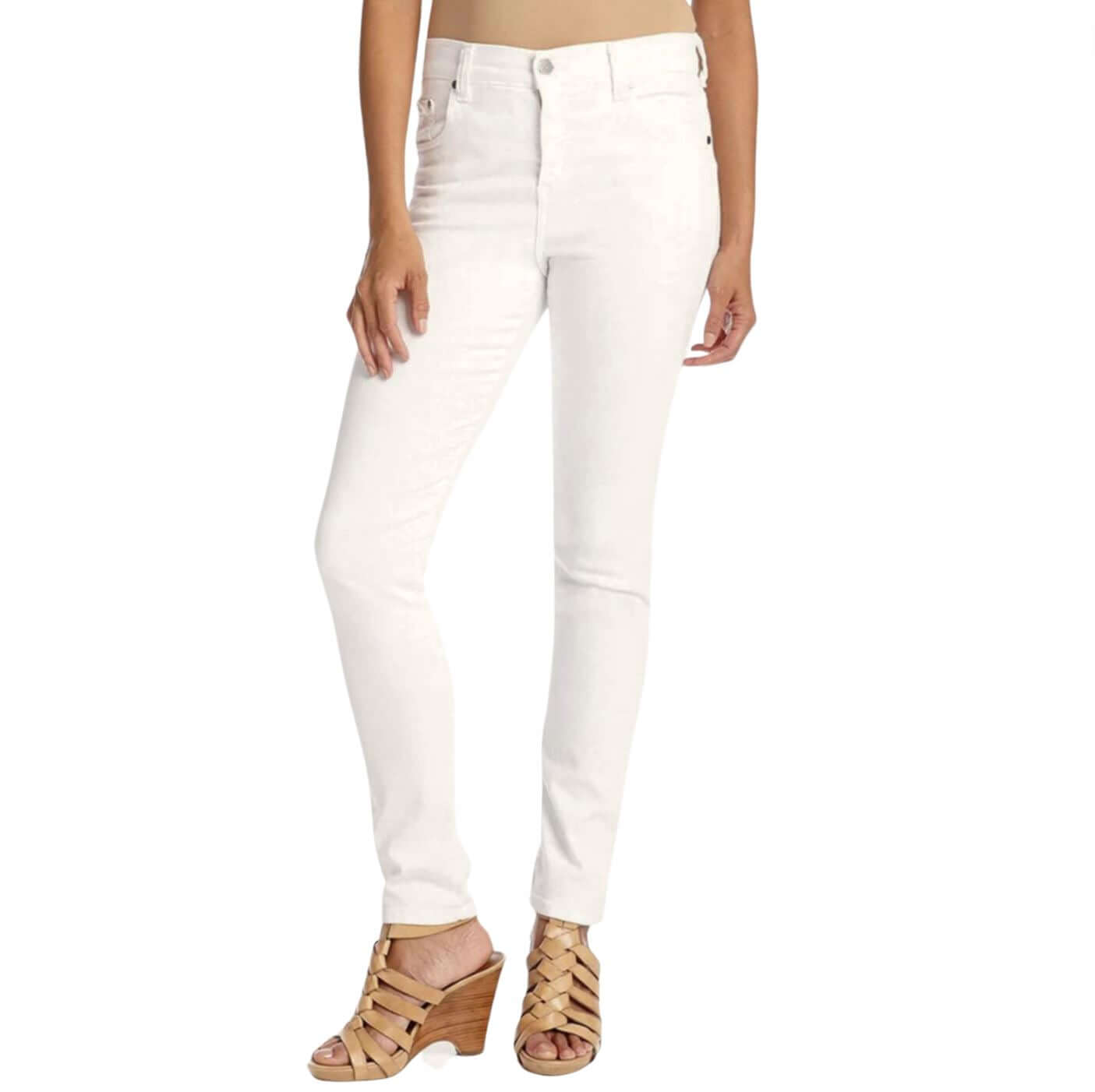 Karen Kane Women's Stretch Skinny Jeans - 5 Pocket Classic Denim Pants Made in USA | Perfect for Casual Wear, Office & Night Out