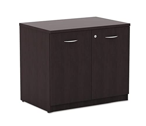 Durable Office Storage Cabinet - Espresso for Home & Office Organization