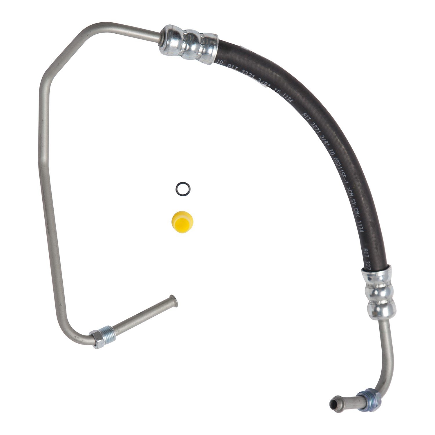 Edelmann 71849 Power Steering Pressure Hose - High Performance Replacement for Smooth Steering - Perfect for Trucks, SUVs, and Sedans