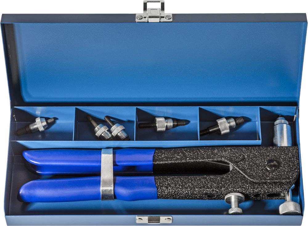 Nutsert Tool Kit in Metal Case - Heavy Duty Threaded Insert Installation Set for Automotive, Marine & DIY Projects