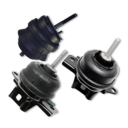 1998-2004 Cadillac Seville 4.6L Front Engine & Transmission Mount Set (3-Piece) - A5235, A2896, A2895 - K1800 - Improves Ride Comfort & Reduces Vibration for Smoother Driving