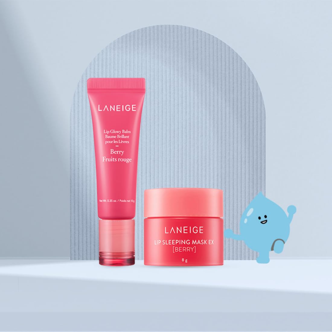 Laneige Lip Sleeping Mask EX - Berry, 8g | Hydrating Overnight Lip Treatment for Dry, Chapped Lips | Perfect for Nighttime Skincare Routine & Winter Lip Care