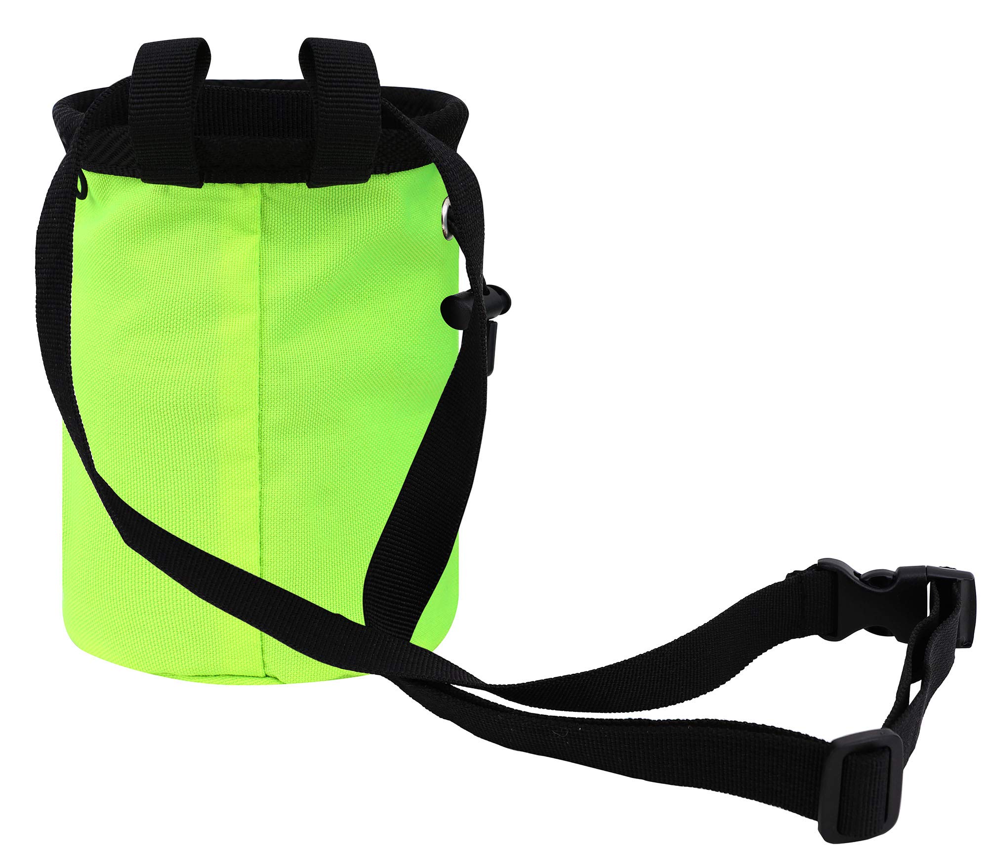 AMC Rock Climbing Chalk Bag with Adjustable Belt - Panda Design for Bouldering & Gym Training - Perfect for Outdoor Climbing, Fitness Workouts & Yoga Sessions