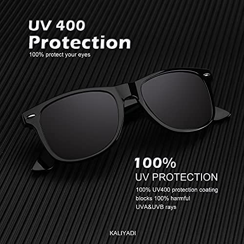 Polarized Sunglasses for Men & Women - UV Protection Unisex Driving Shades for Outdoor Sports & Beach